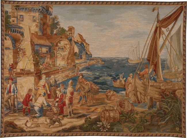 Gobelin Back from Fishing