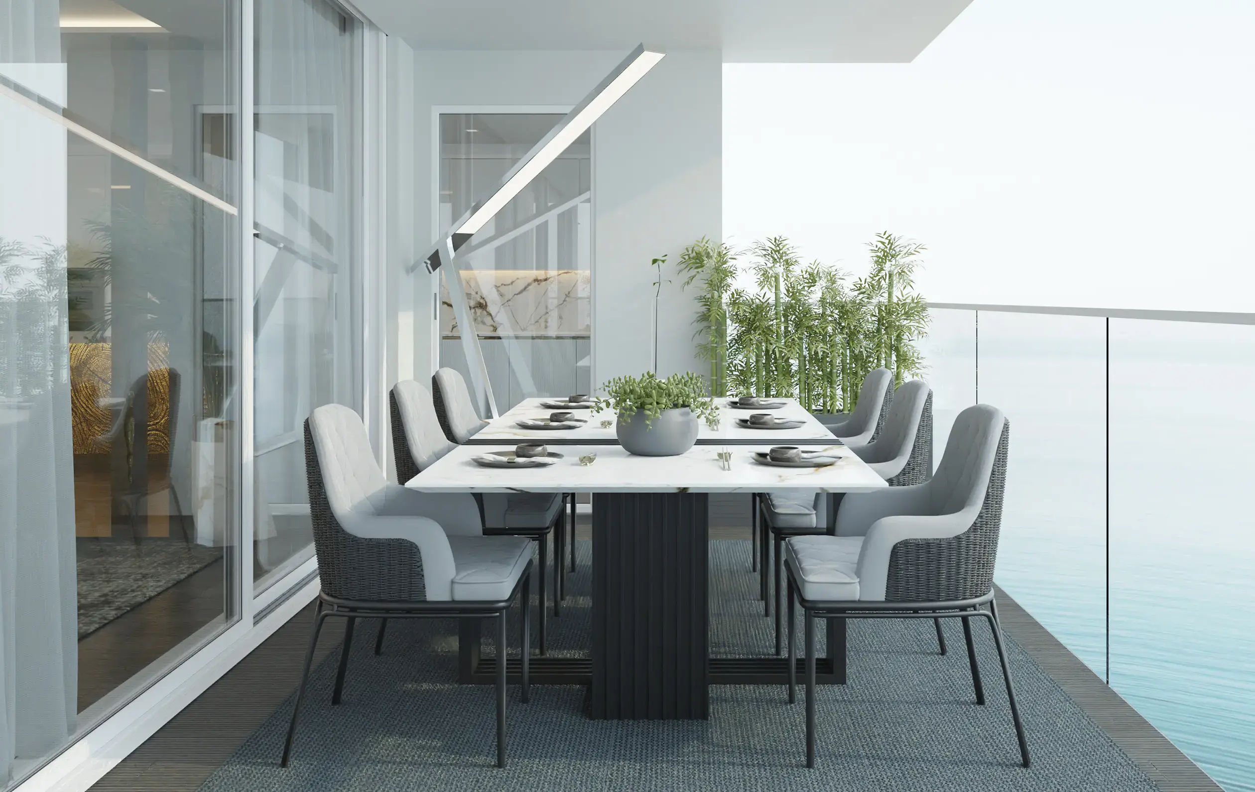 Stół jadalniany ogrodowy Whirlwind - 1