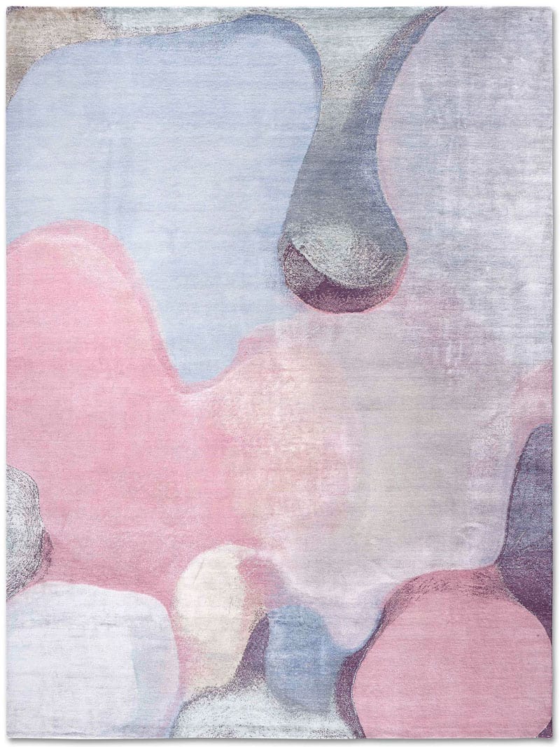 Dywan No. 06 Light Blue Pink
