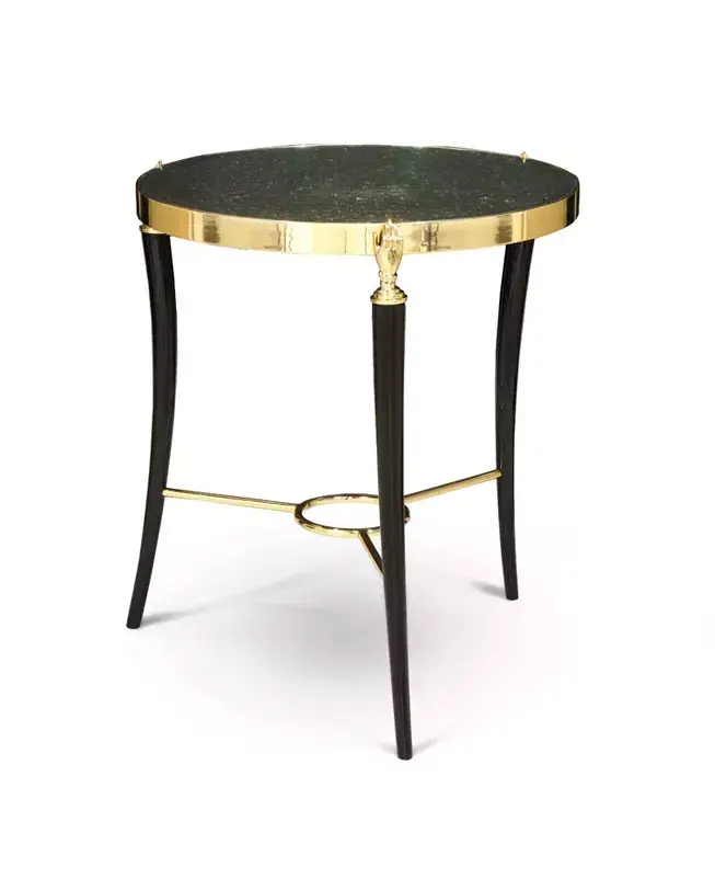 Stolik boczny Gisette z piór pawia