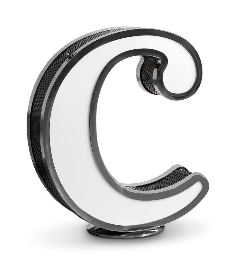 Oświetlenie literka C – Classic