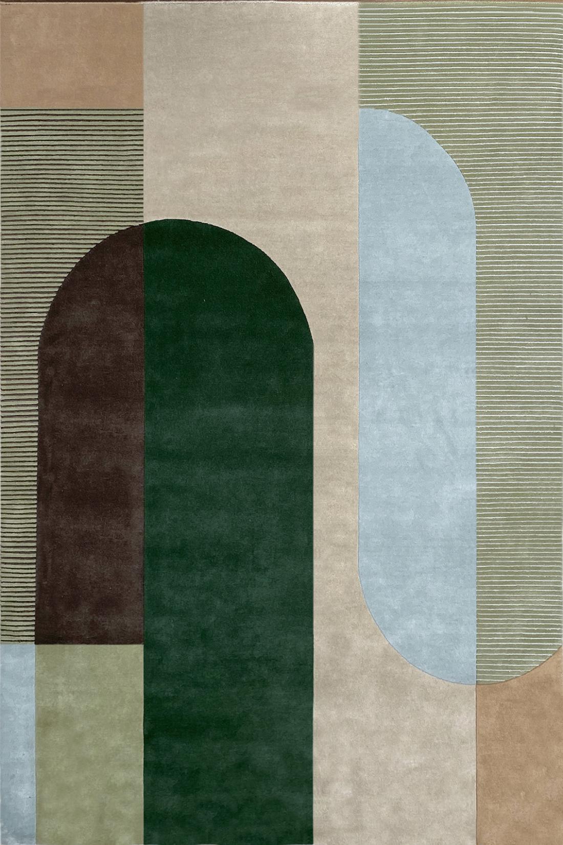 Dywan Ombres Emerald | Rozmiar: 250 x 350 cm
