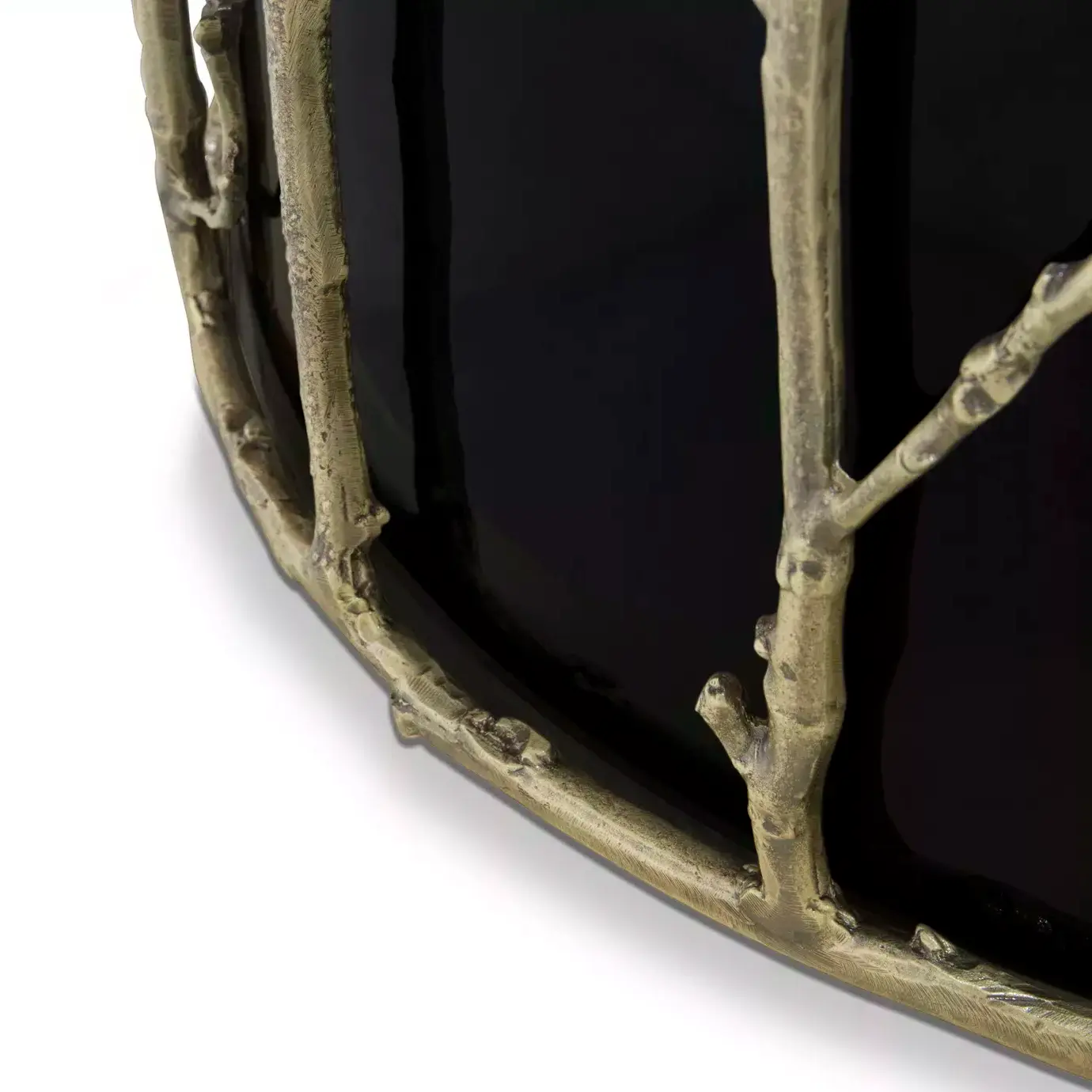 Stół jadalniany Elowen ze szklanym blatem