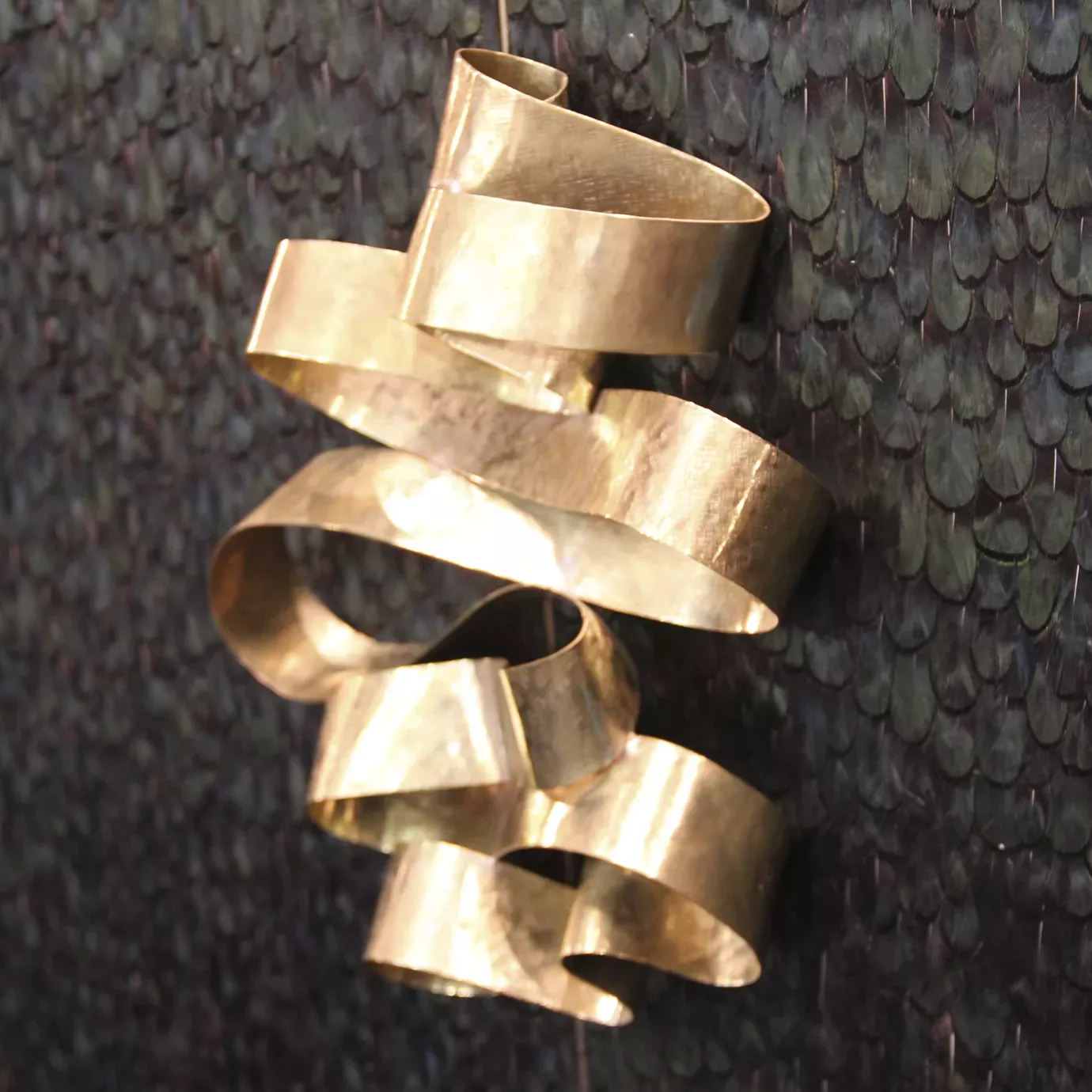 Szafka Mirage z piór pawia