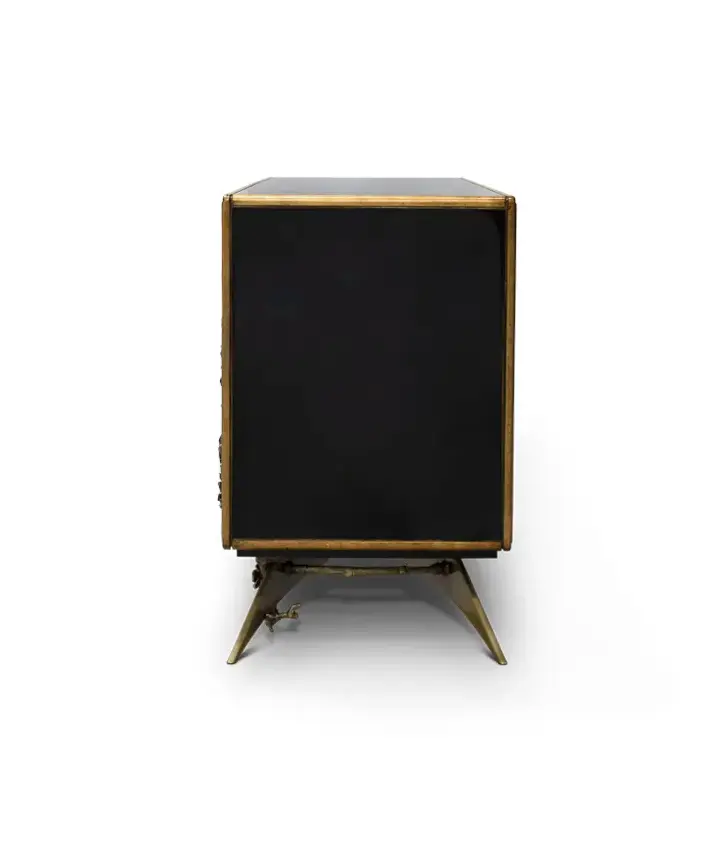 Kredens Mirage z piór fioletowych