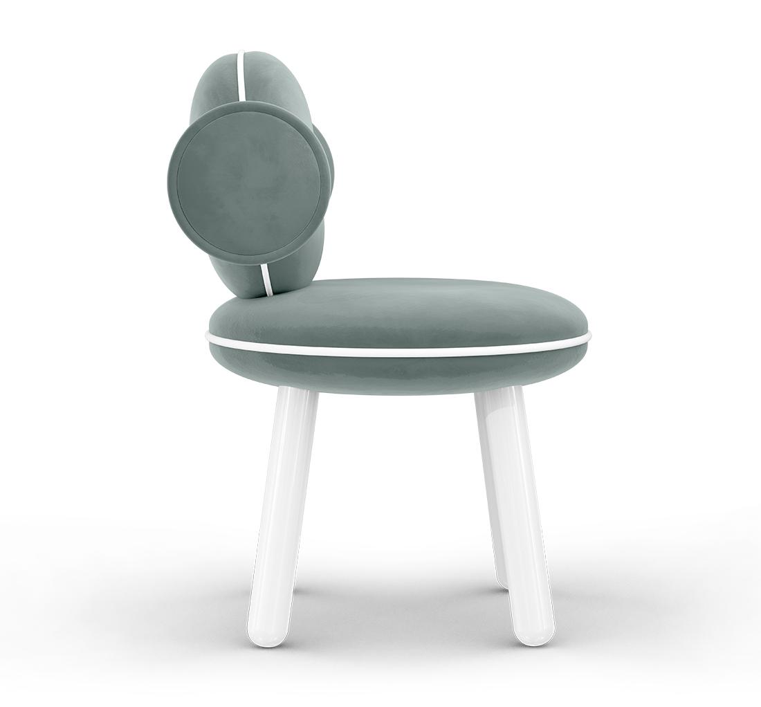 Niebieski puf Lollipop