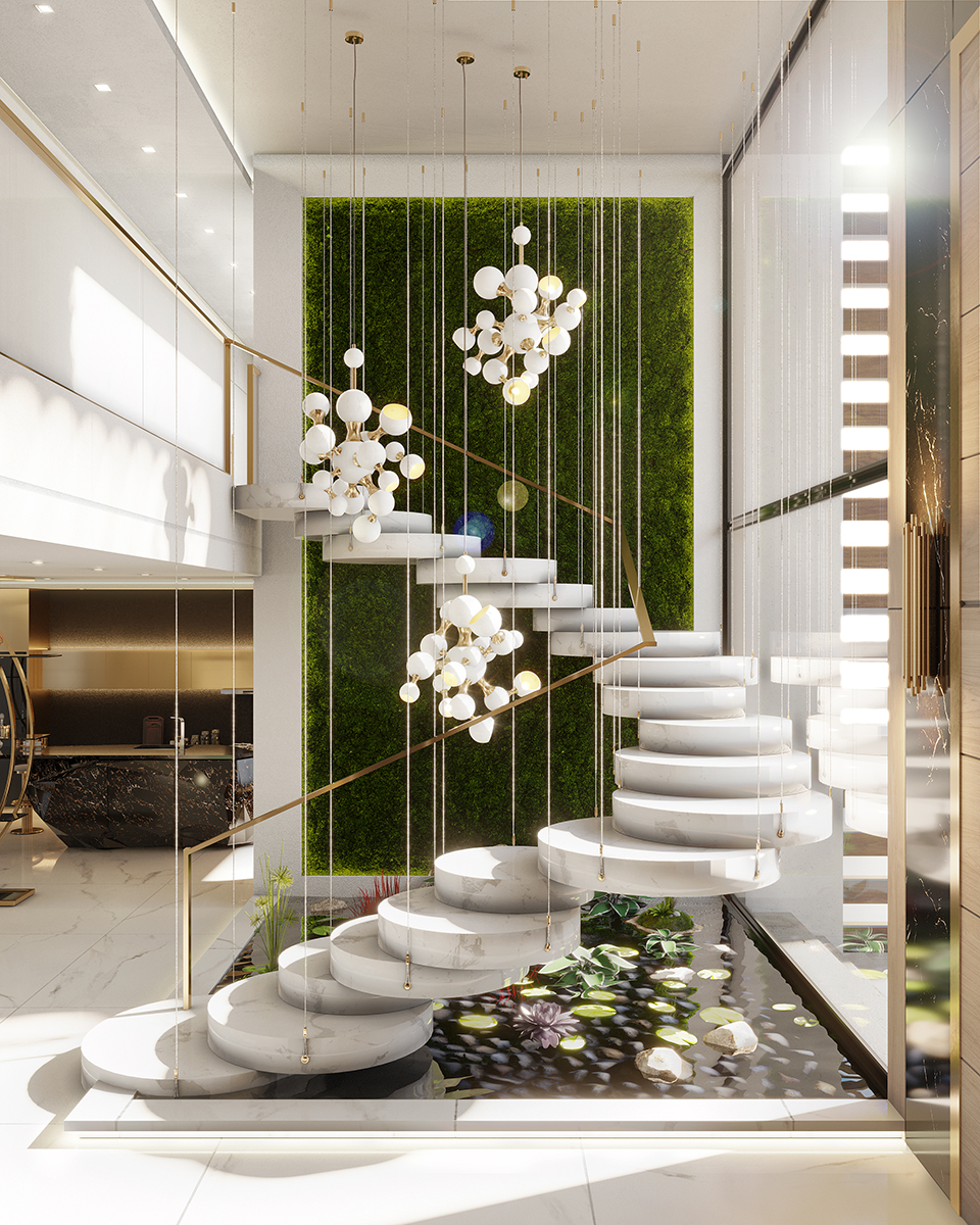 Lampa wisząca Molecular