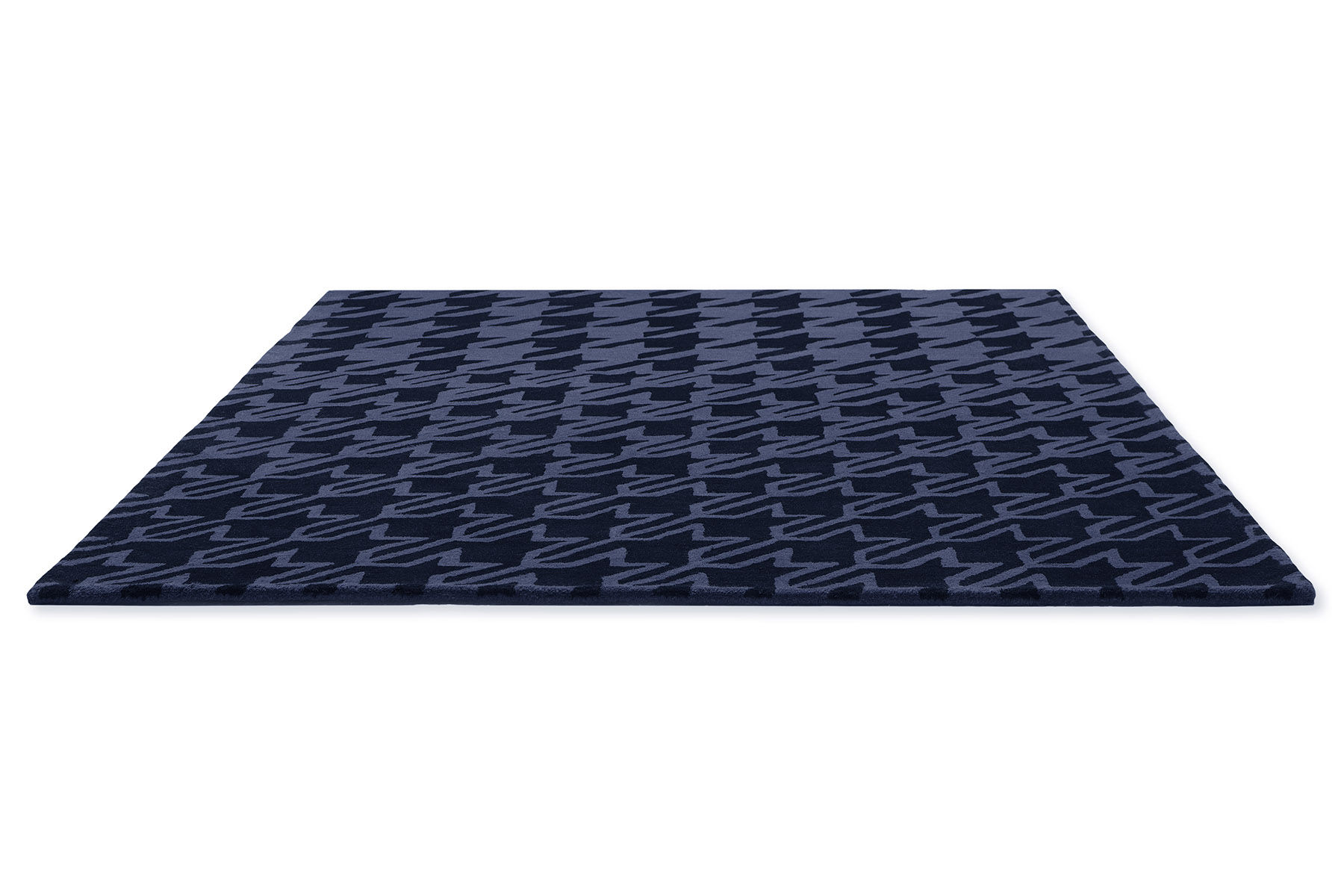 Dywan Houndstooth Dark Blue 162808 | Rozmiar: 200 x 280 cm