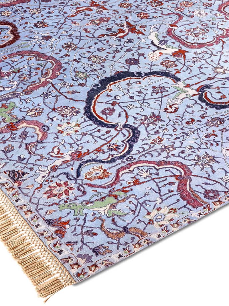 Dywan Tabriz Reverse Original on LightBlue