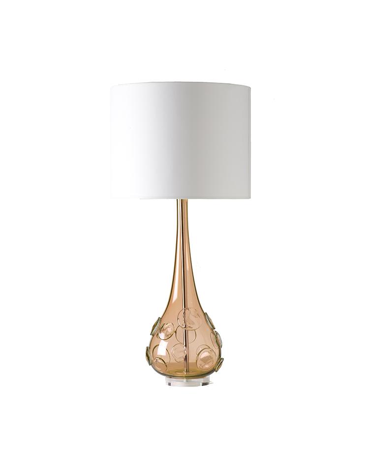 Lampka stołowa Sebastian Amber