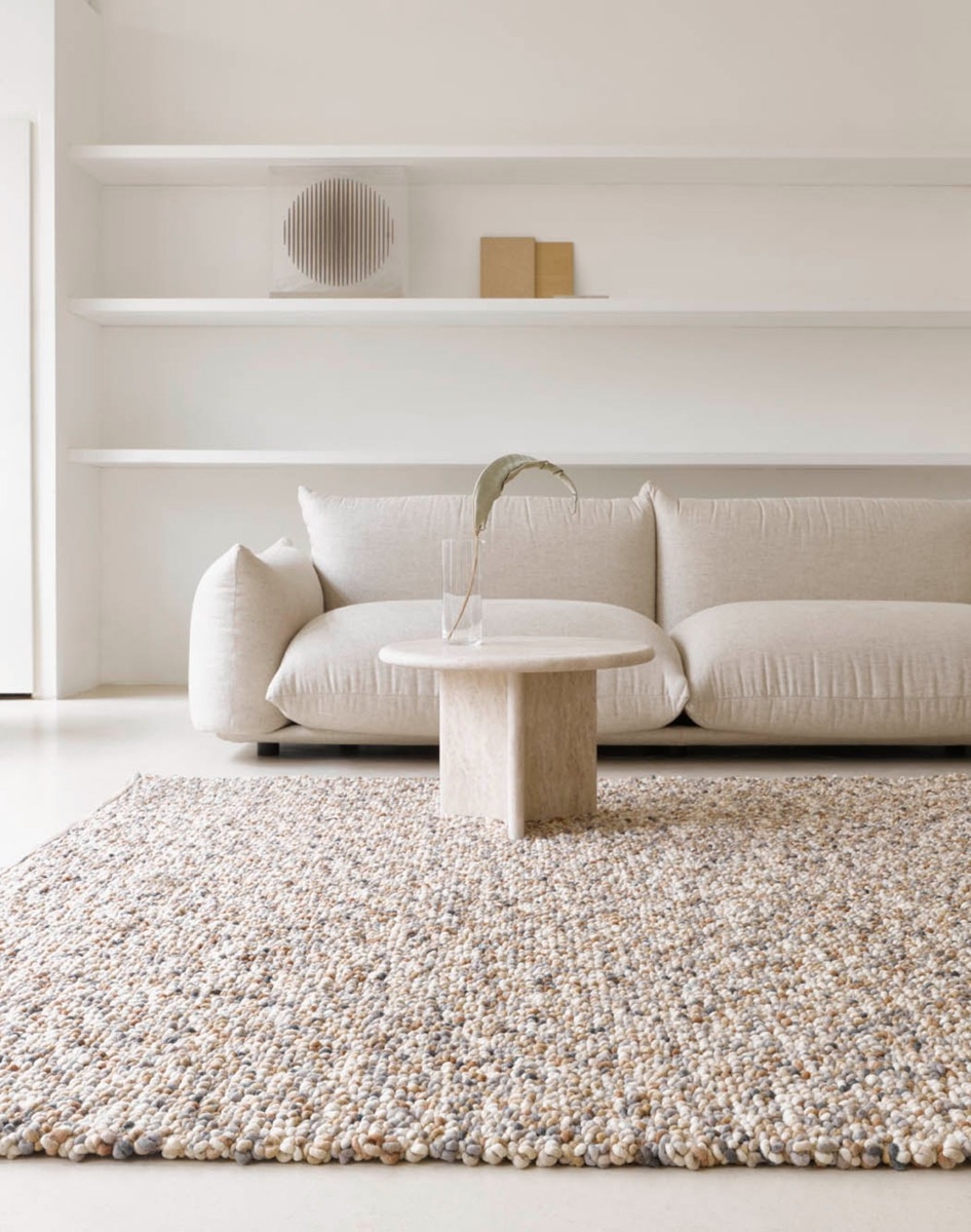 Dywan Pebble Beach Beige 129801 | Rozmiar: 200 x 300 cm