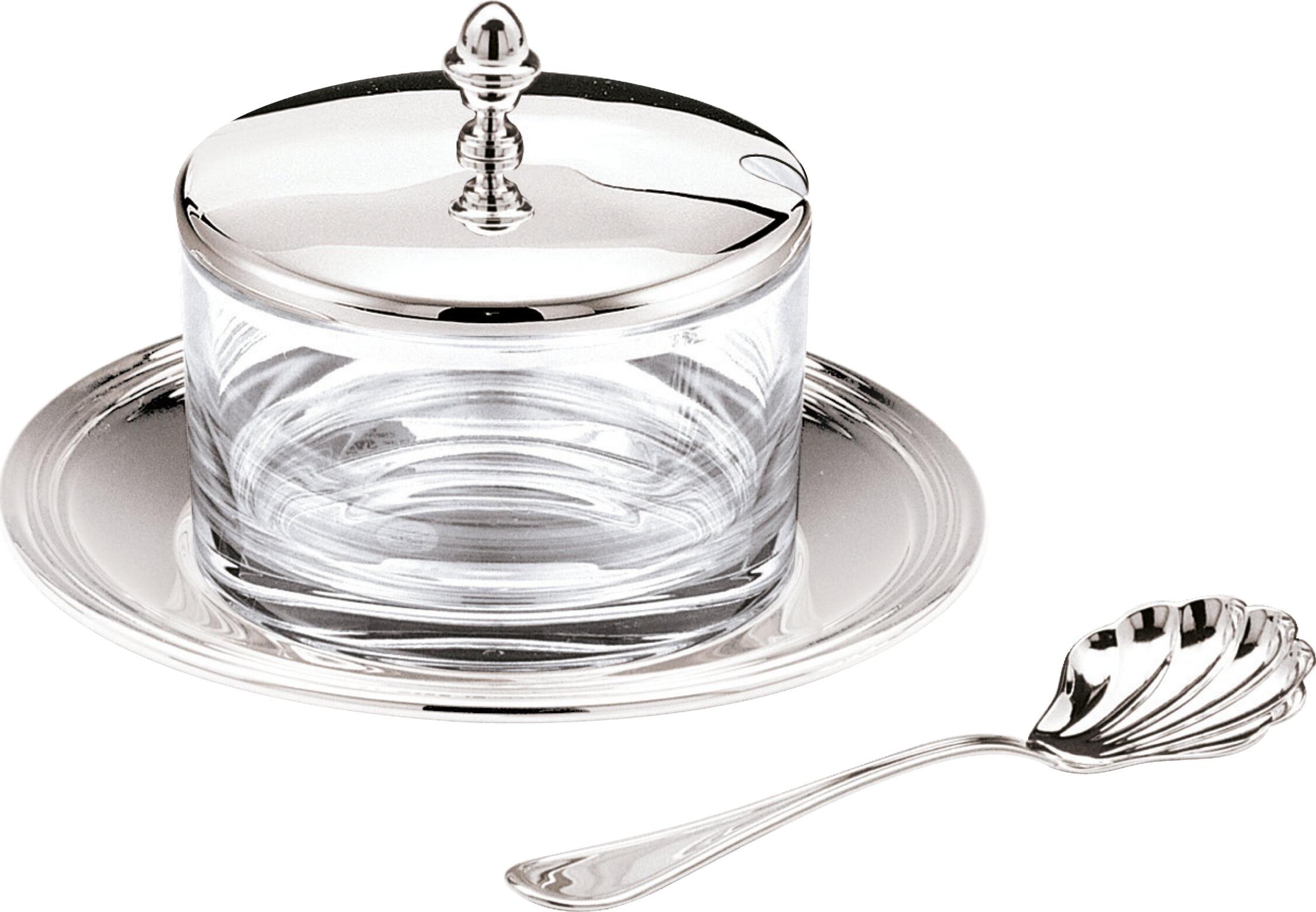 Naczynie na parmezan z łyżeczką