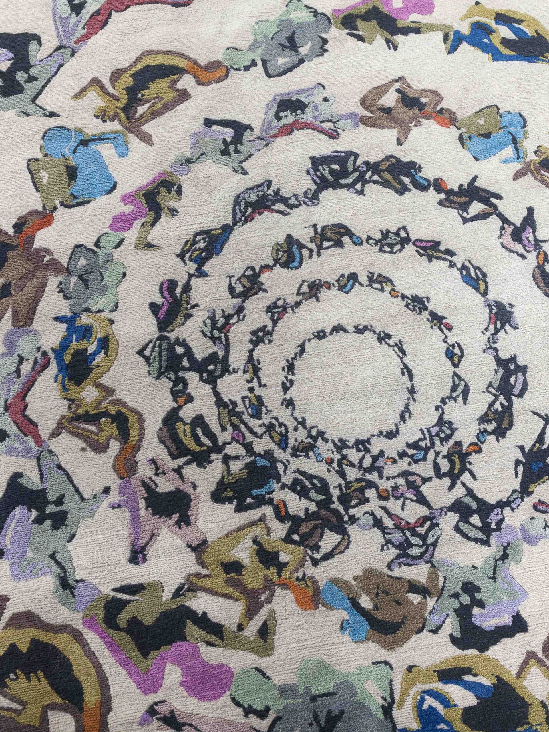 Dywan Human Circle Inferno