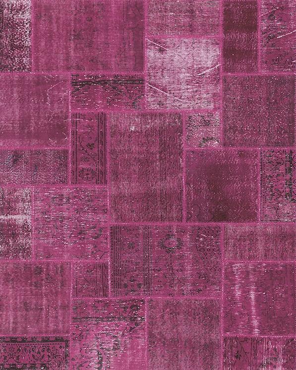 Dywan Fuchsia Patchwork | Rozmiar: 250 x 300 cm