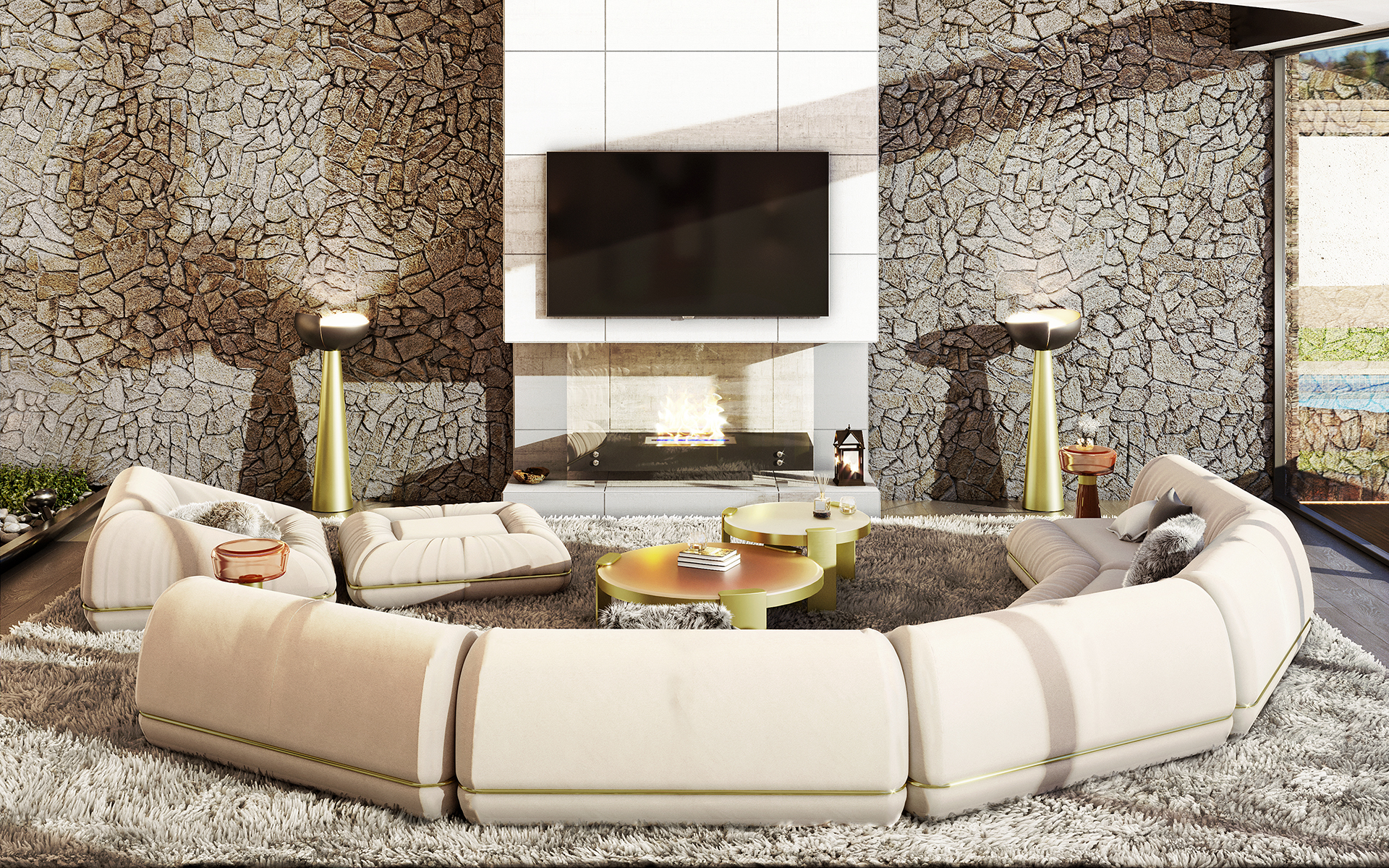 Lampa podłogowa Illusion - 10