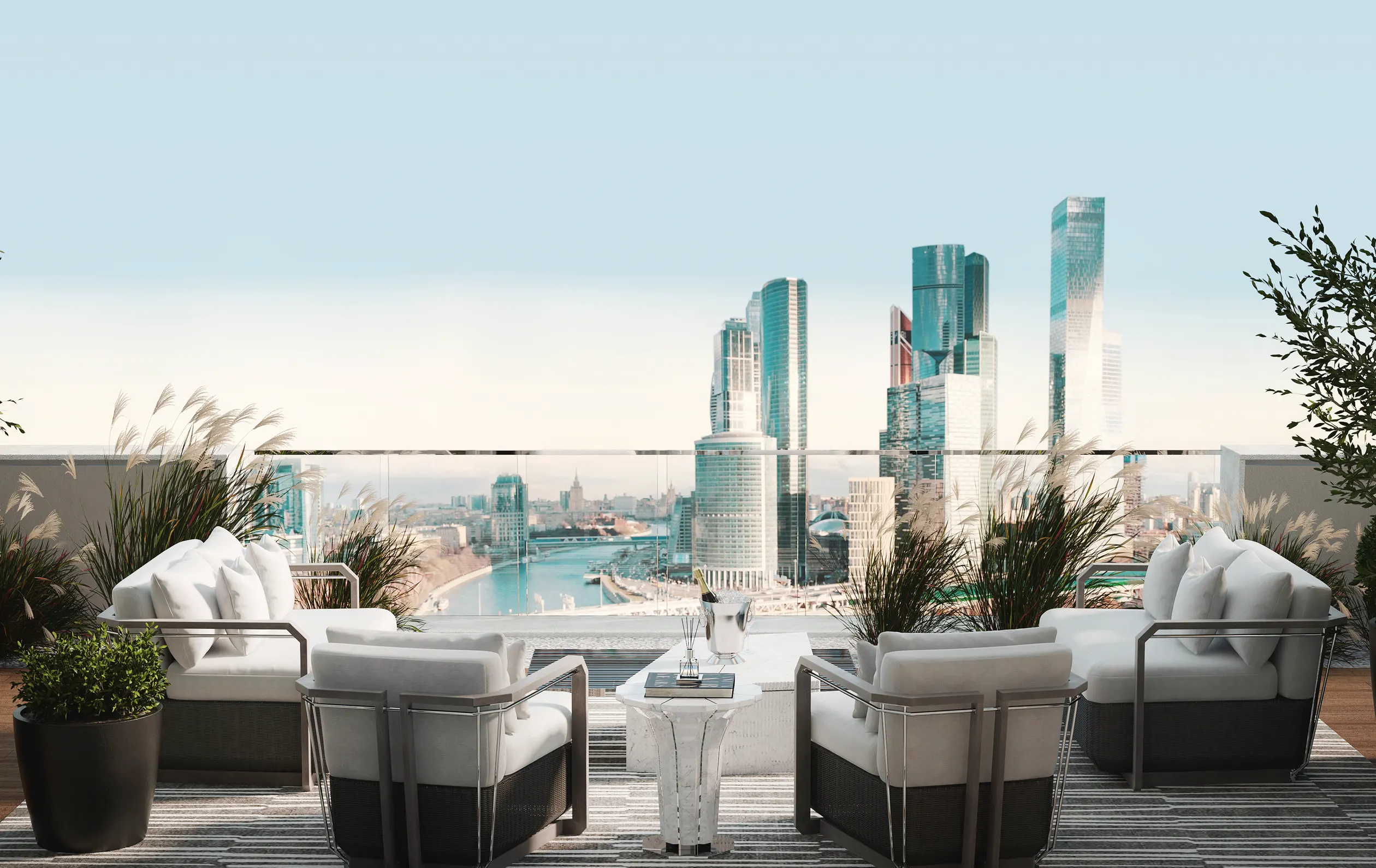 Dwuosobowa szara sofa ogrodowa Heritage - 1