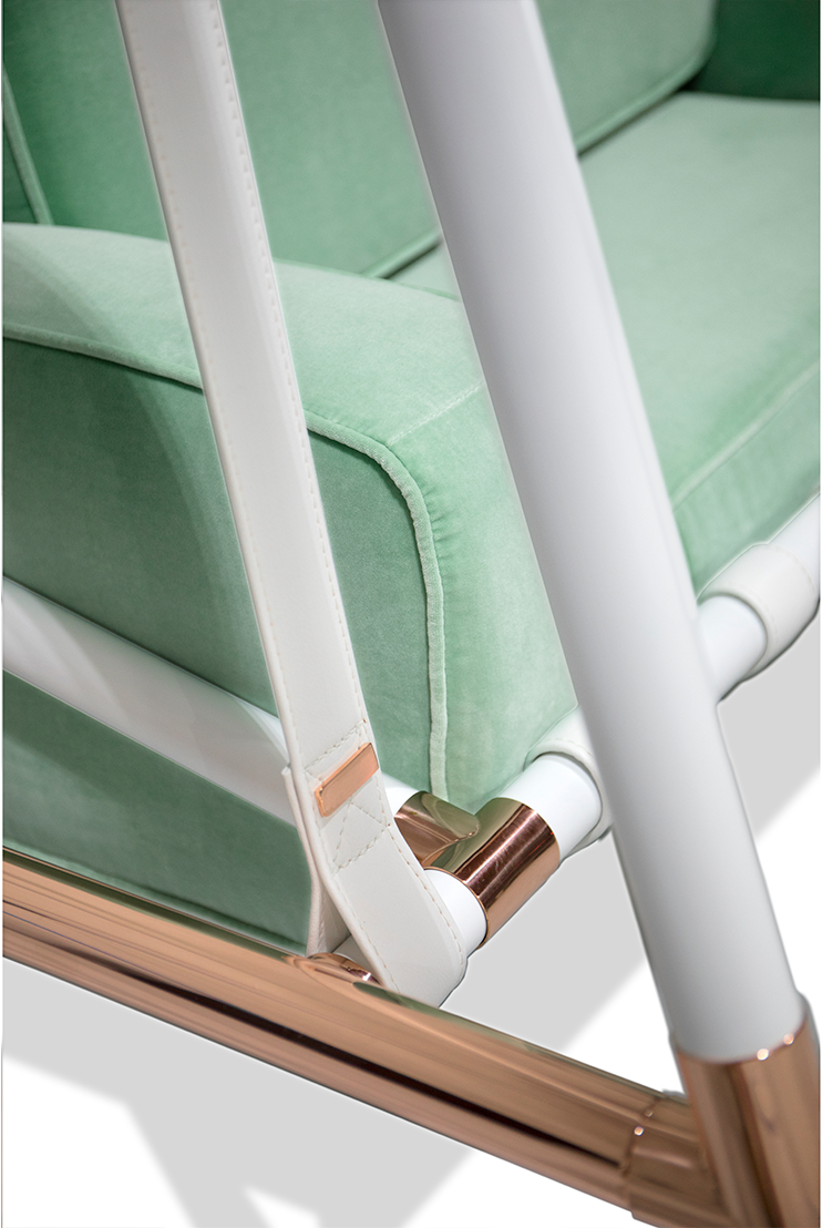 Wiszący huśtawkowy fotel dziecięcy Cozy Cloud