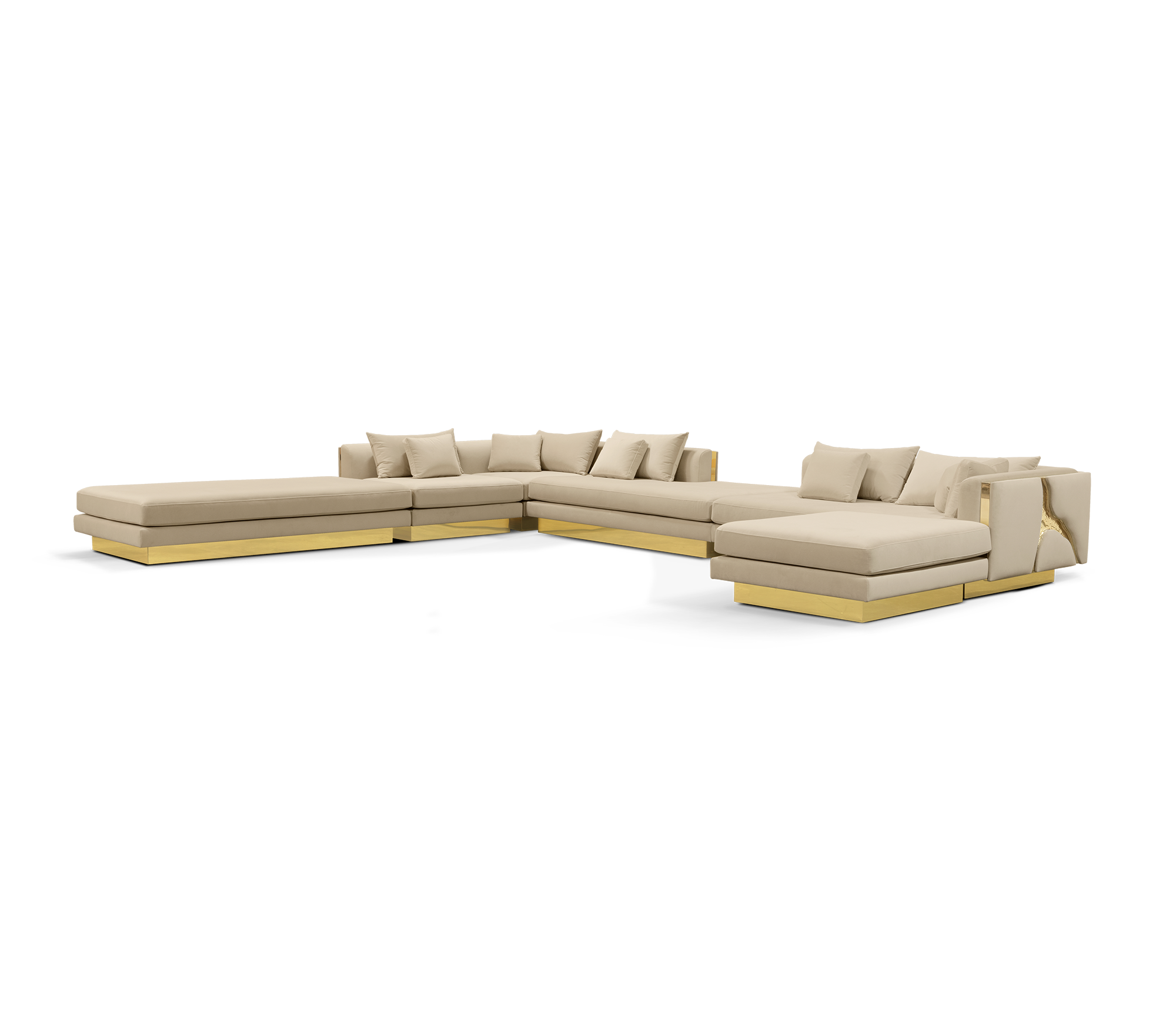 Modułowa sofa Fissure Luxe