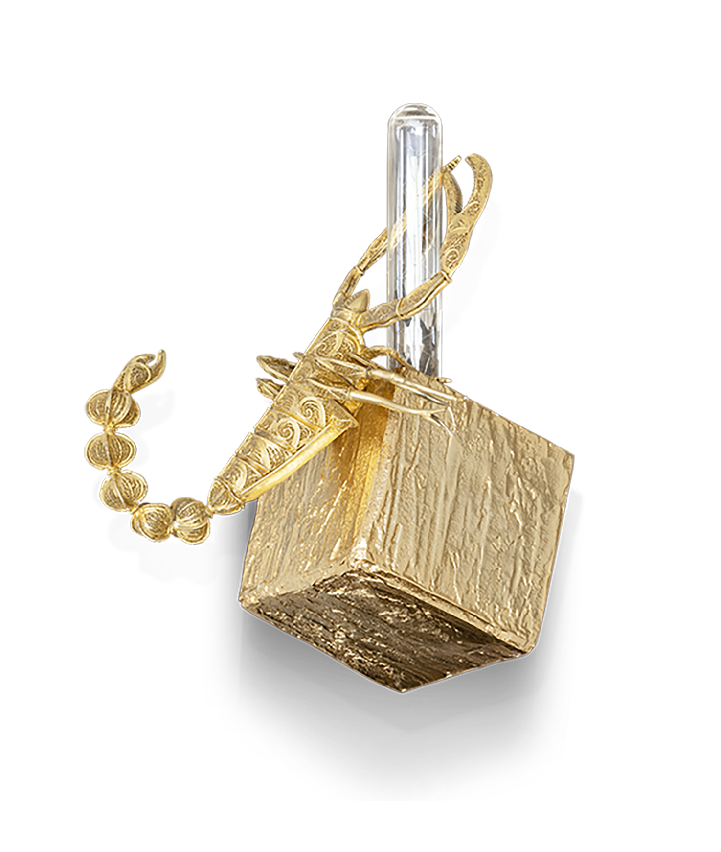Mały kinkiet Geode Filigree Scorpion