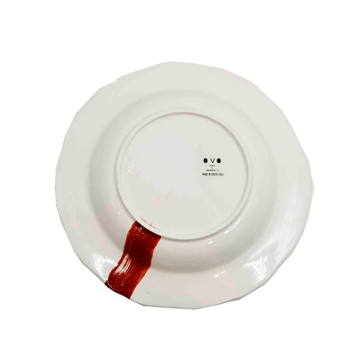 Ręcznie robiony talerz ceramiczny