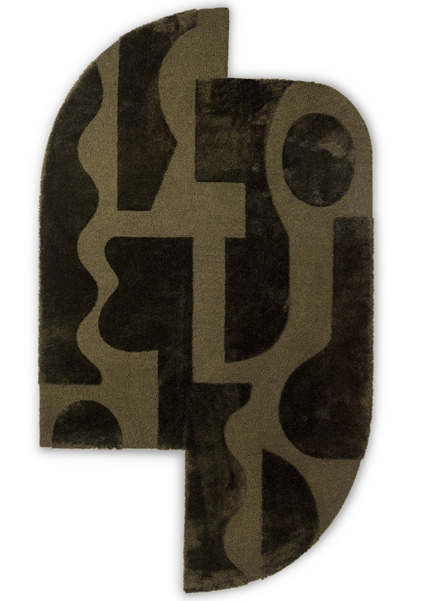 Dywan Mural Form Forest 121107 | Rozmiar: 200 x 350 cm