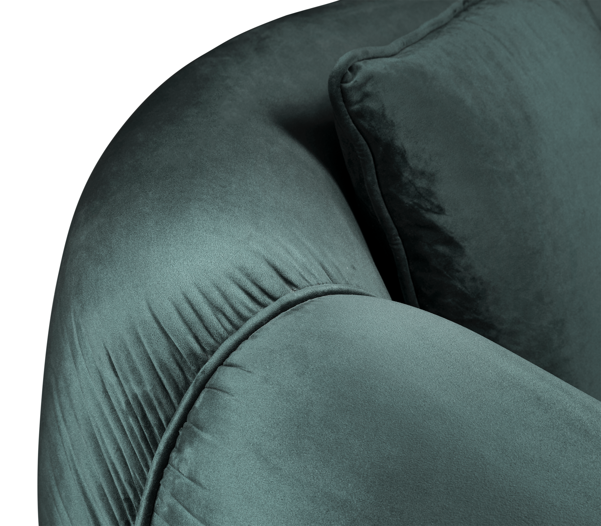 Zielony fotel Solara Luxe