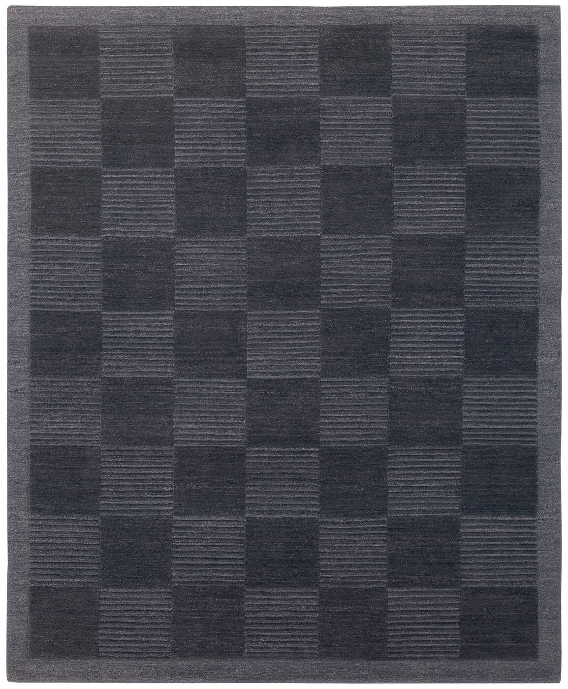 Dywan Deep Cut Border Blue | Rozmiar: 300 x 400 cm