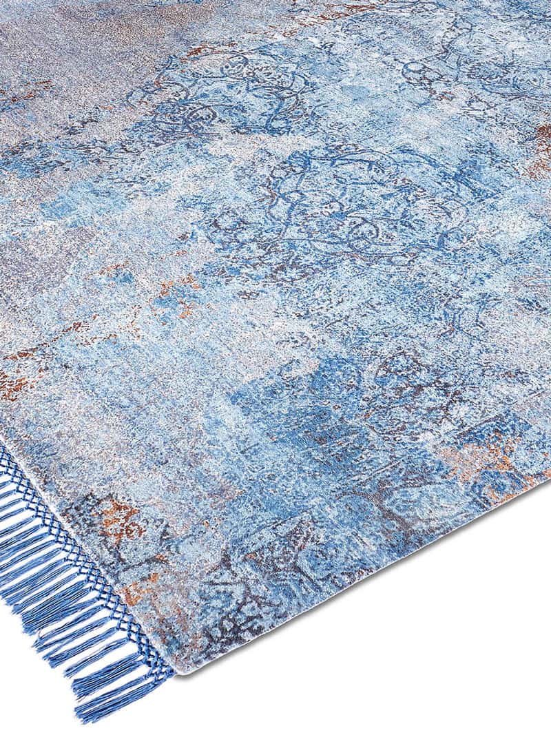 Dywan Ferahan Splash Faded Blue
