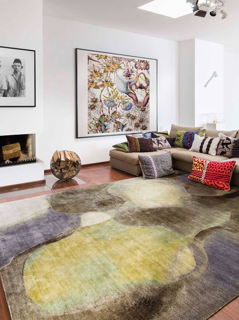 Dywan No. 02 Olive Mauve | Rozmiar: 300 x 400 cm