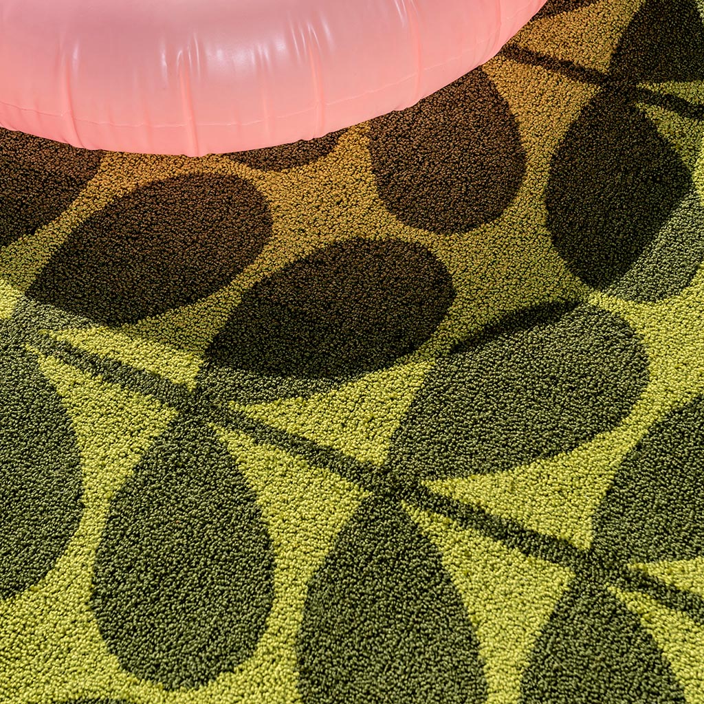 Dywan zewnętrzny Solid Stem Seagrass | Rozmiar: 250 x 350 cm