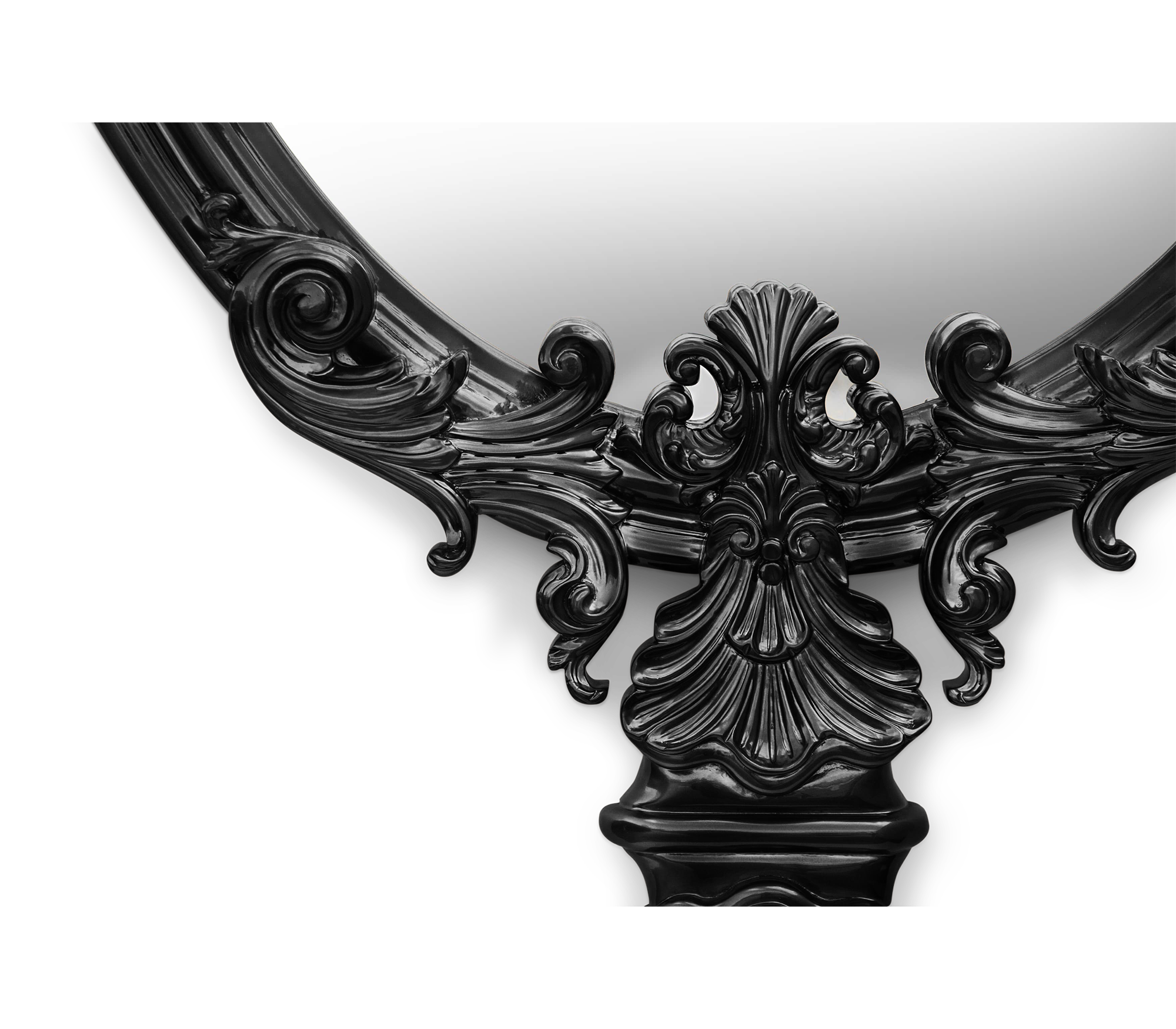 Lustro ścienne Antoinette Czarne