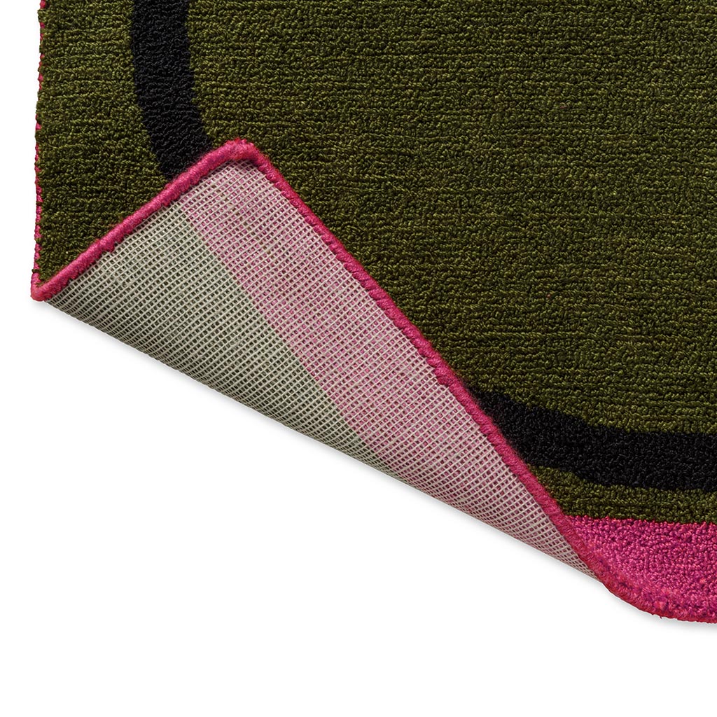 Dywan zewnętrzny Linear Stem Olive | Rozmiar: 250 x 350 cm