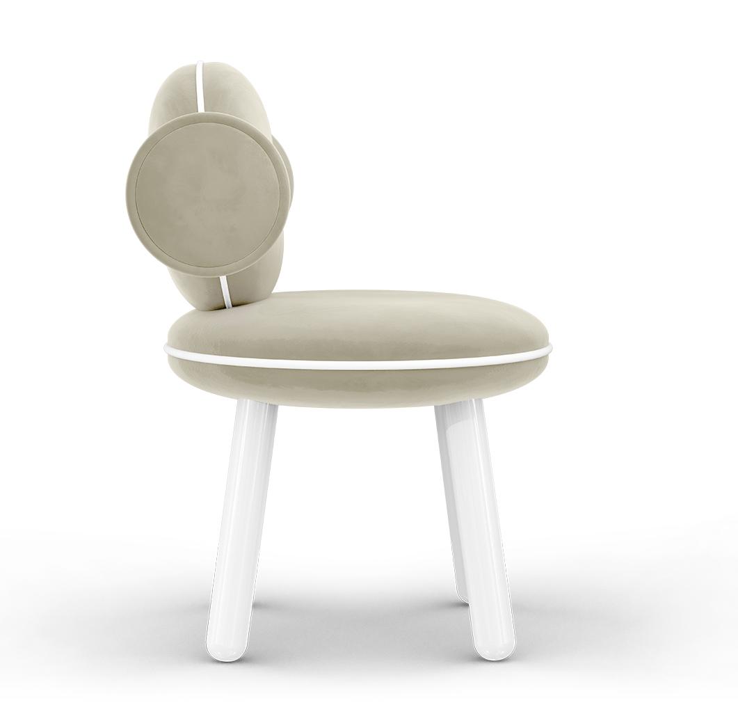 Kremowy puf Lollipop