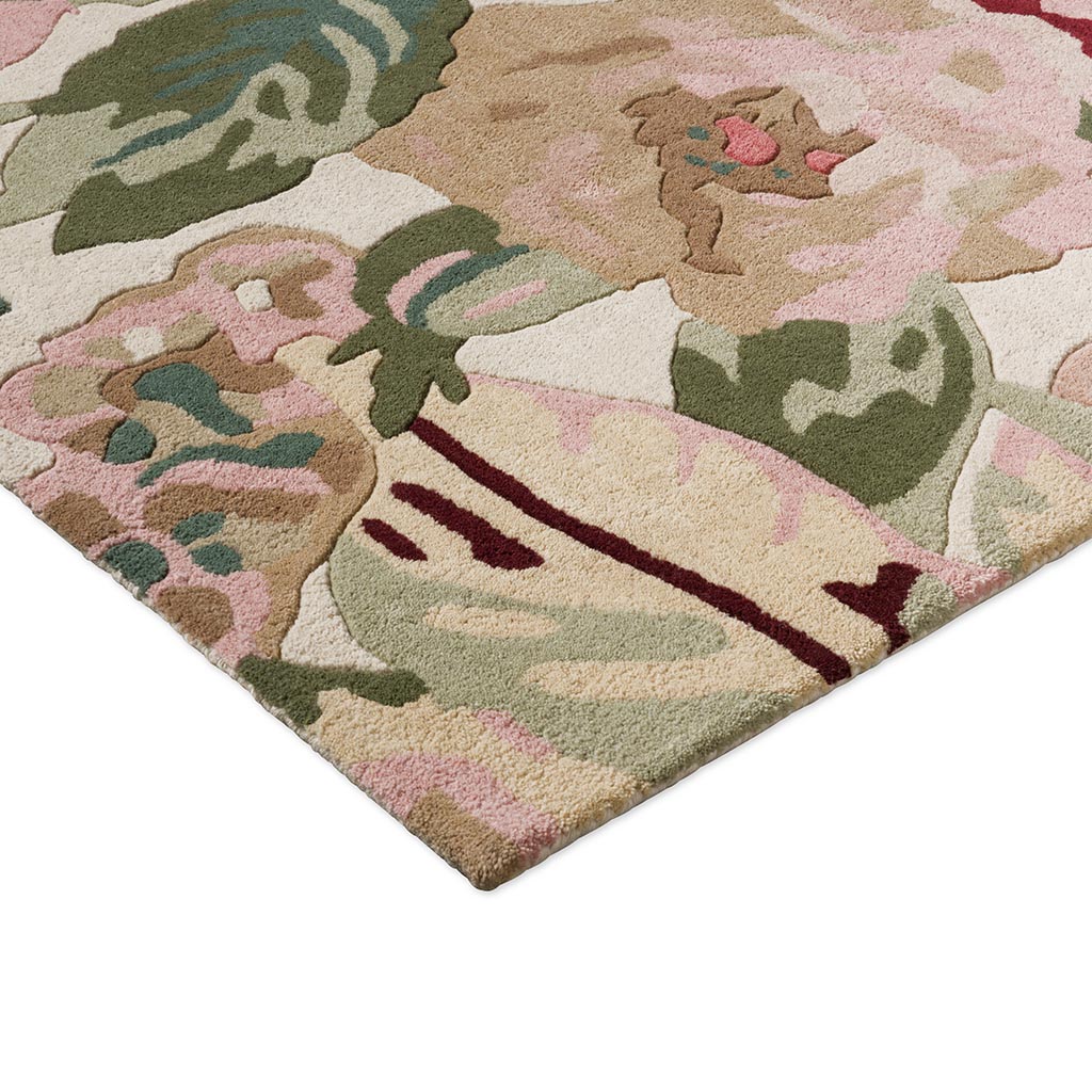 Dywan Rose & Peony Red | Rozmiar: 170 × 240 cm