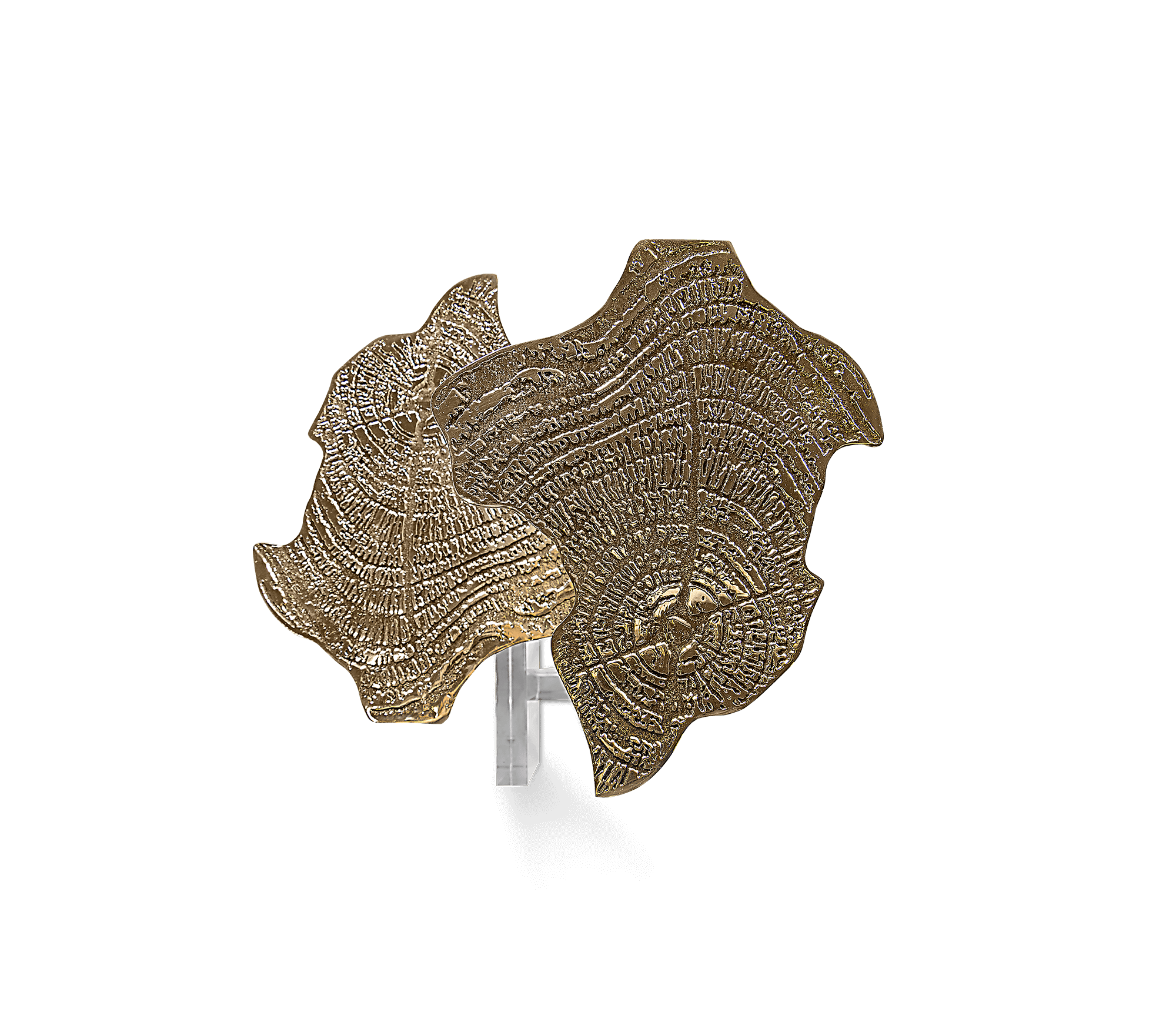 Złoty stolik boczny Orion