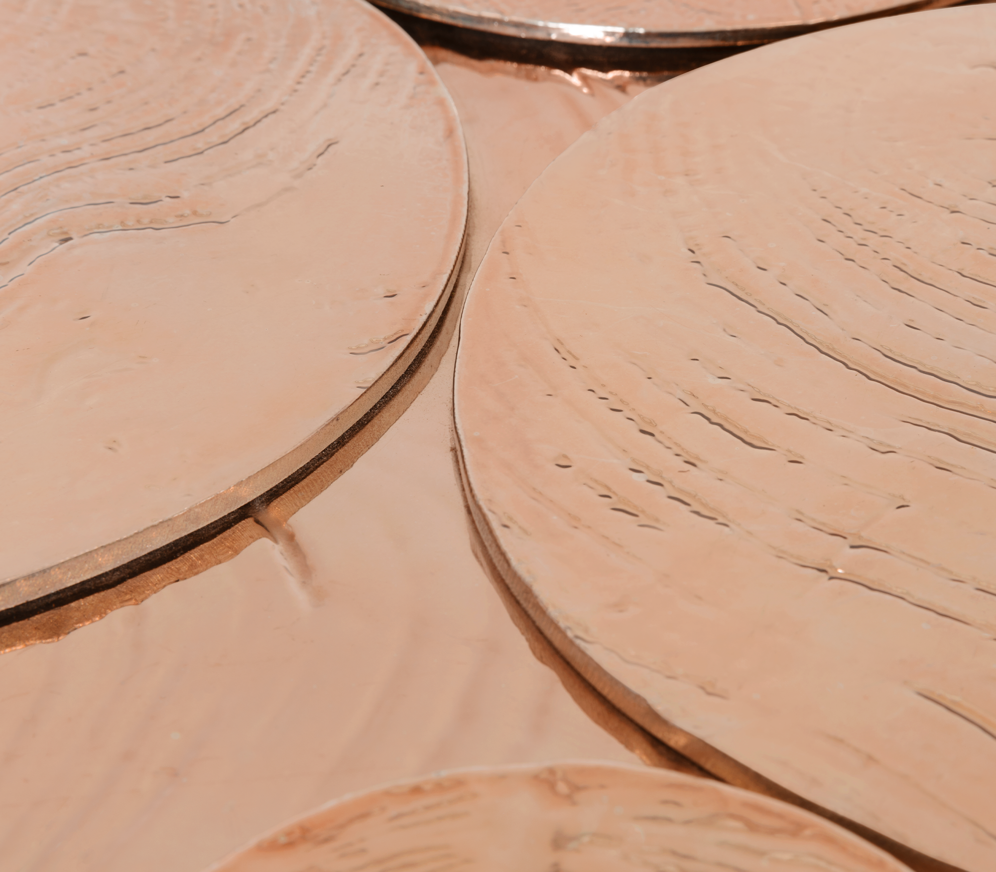 Miedziane krzesło akcentowe Empyrean