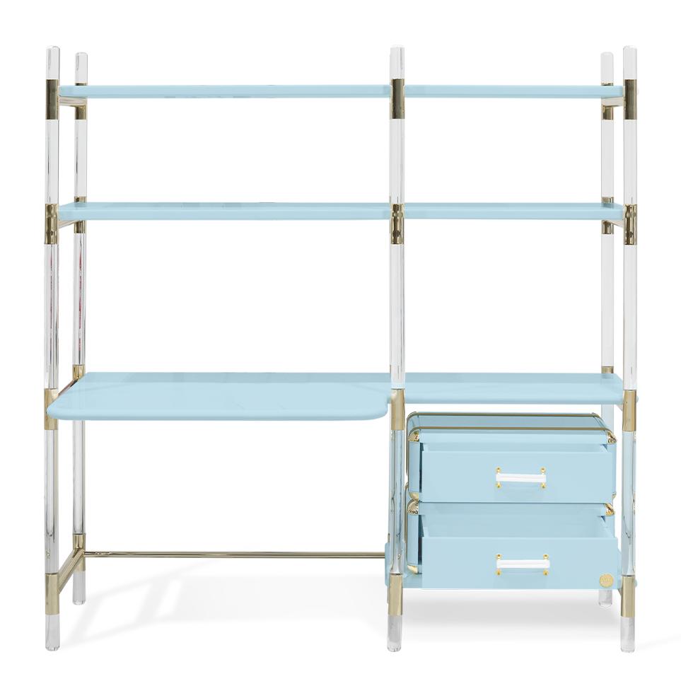 Niebieska biblioteczka Jigsaw Puzzle