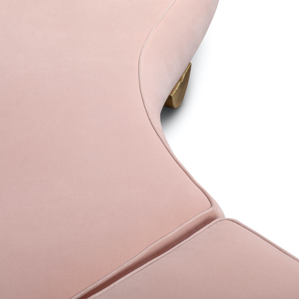 Sofa luksusowa różowa