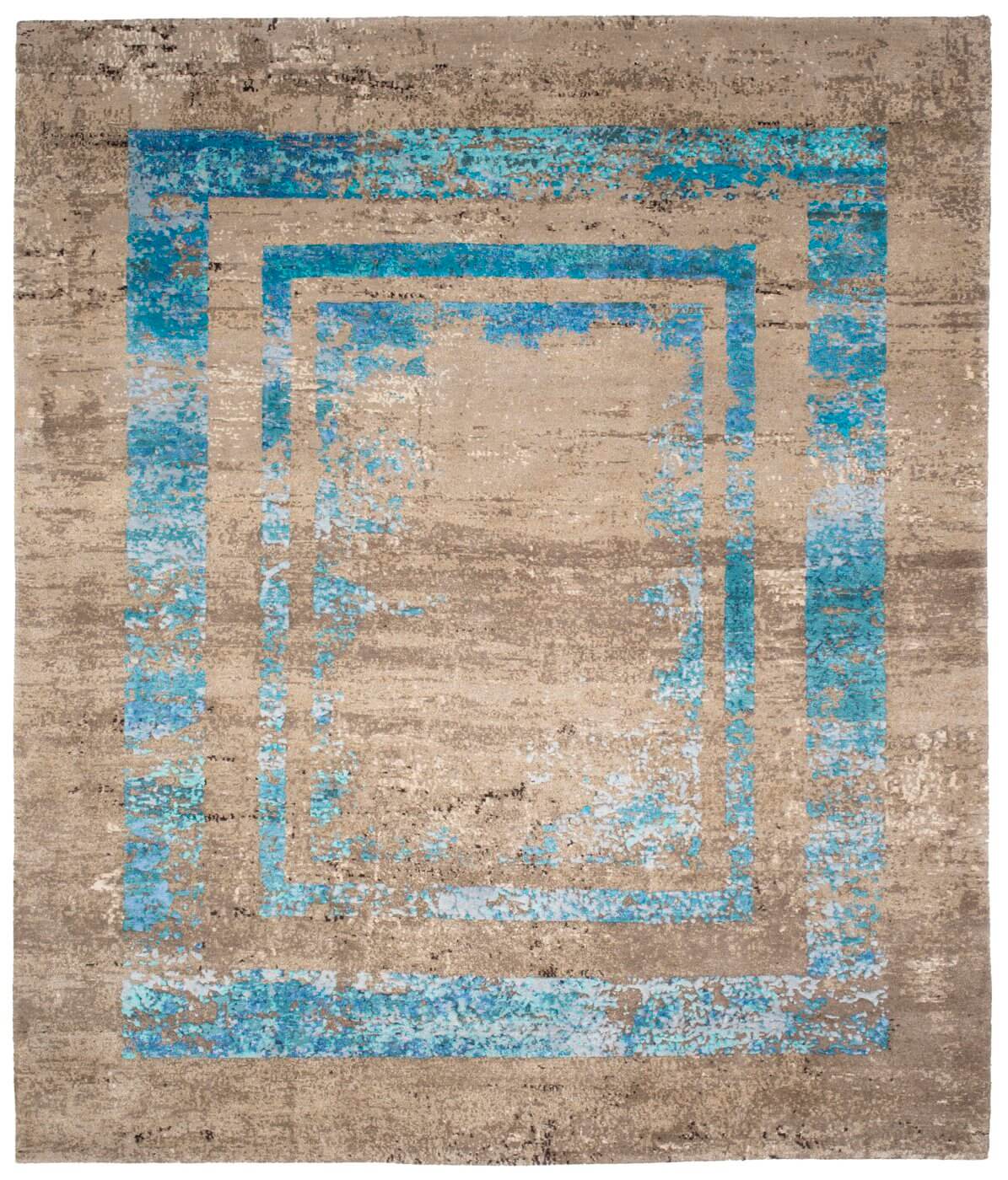Dywan Artwork 27 Triple Border Blue
