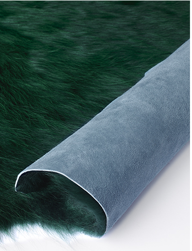 Dark Green Naturalna Cowhide | Rozmiar: 200 × 240 cm