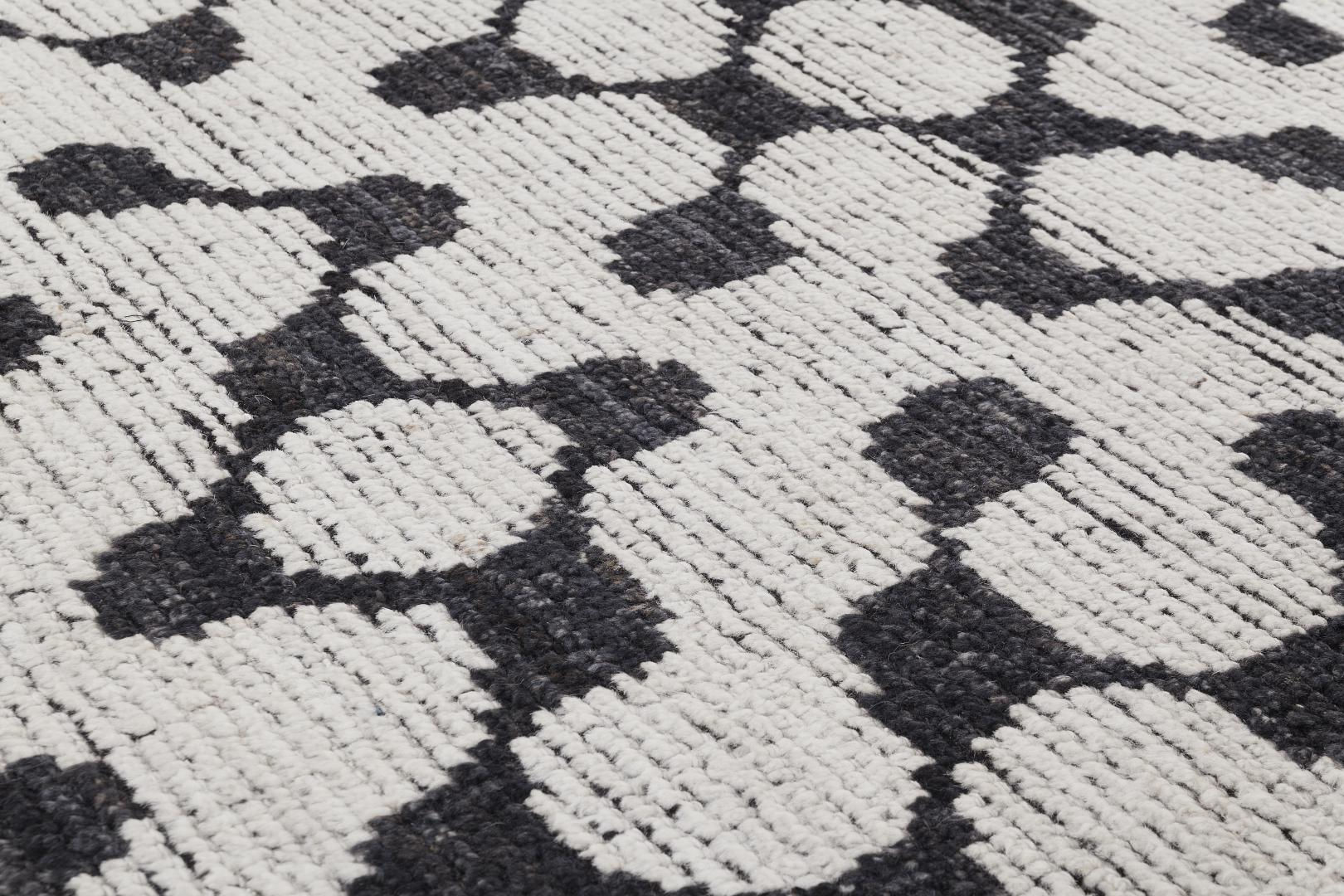 Dywan Puzzle Black & White