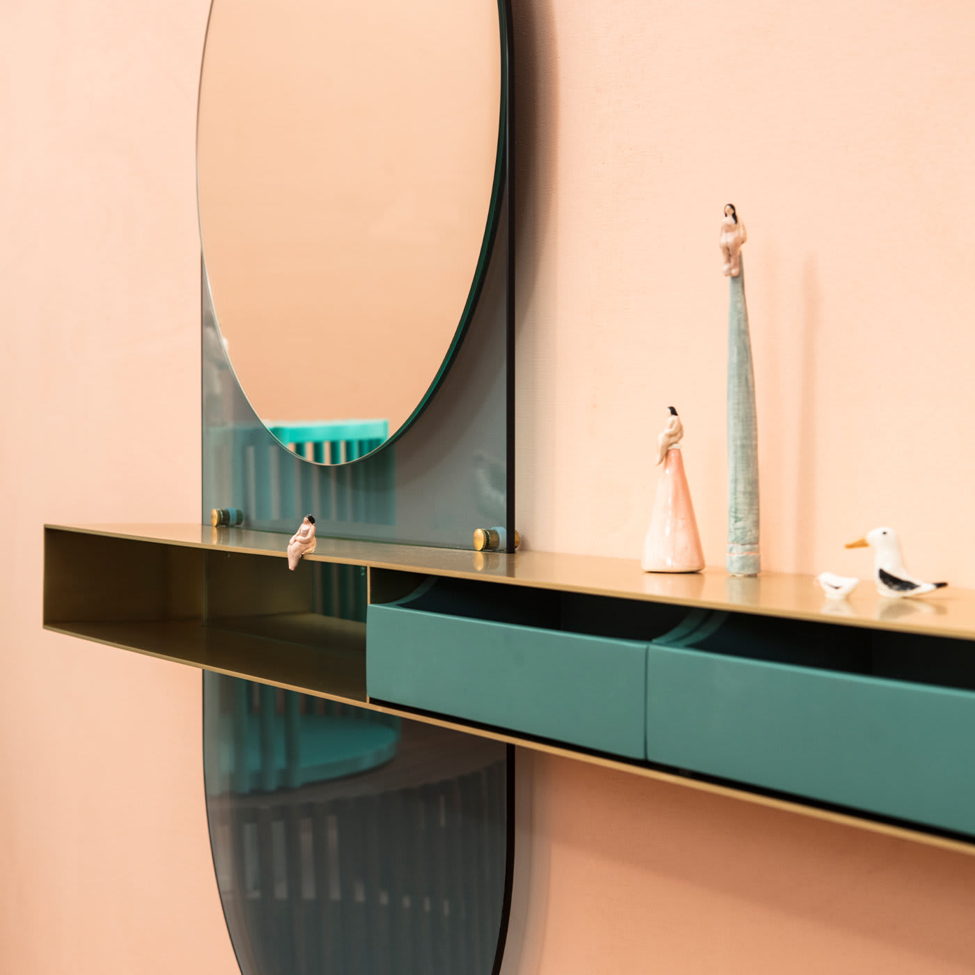 Wykwintne Lustro Ścienne