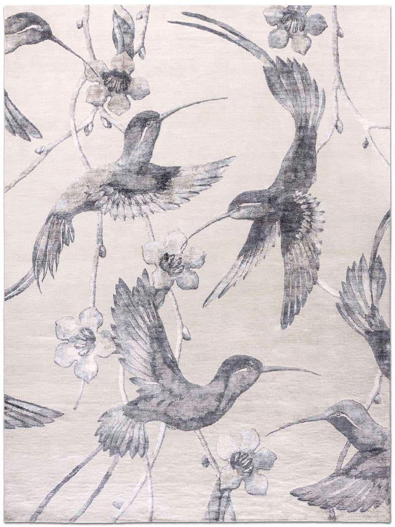 Dywan Hummingbirds No. 03 Silver
