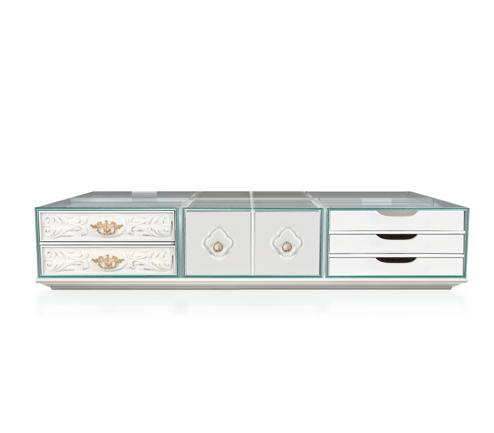 Biały stolik kawowy Urban