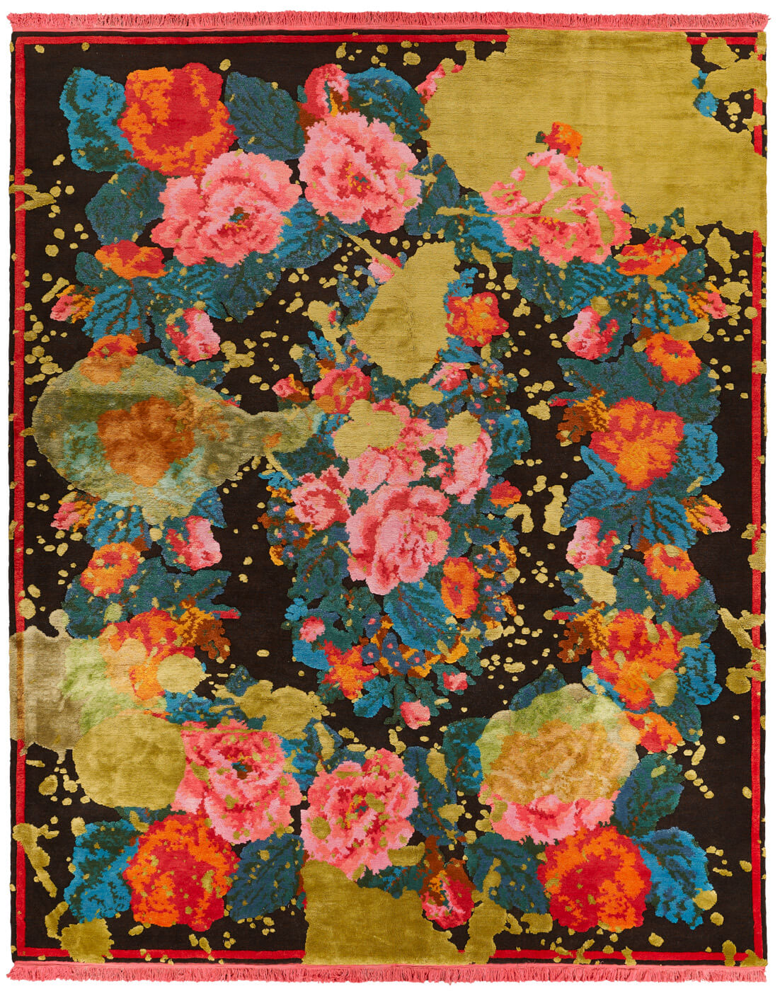 Dywan Janka Splashed Darkbrown