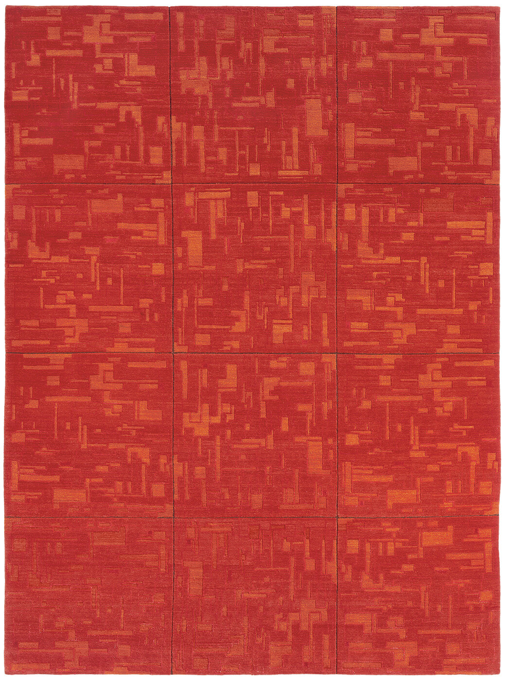 Dywan Map Red | Rozmiar: 250 × 300 cm