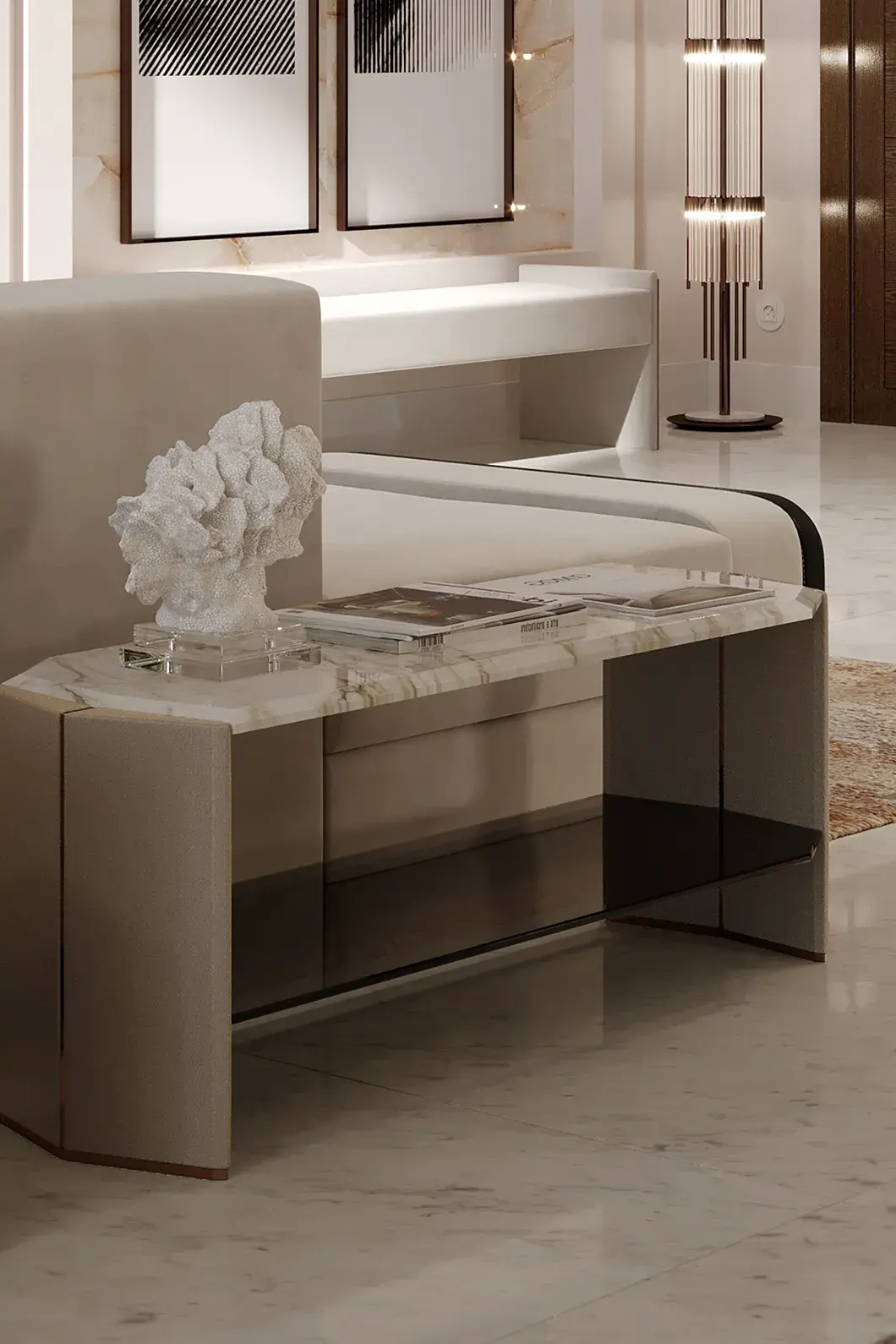 Długi stolik boczny Summit - 2