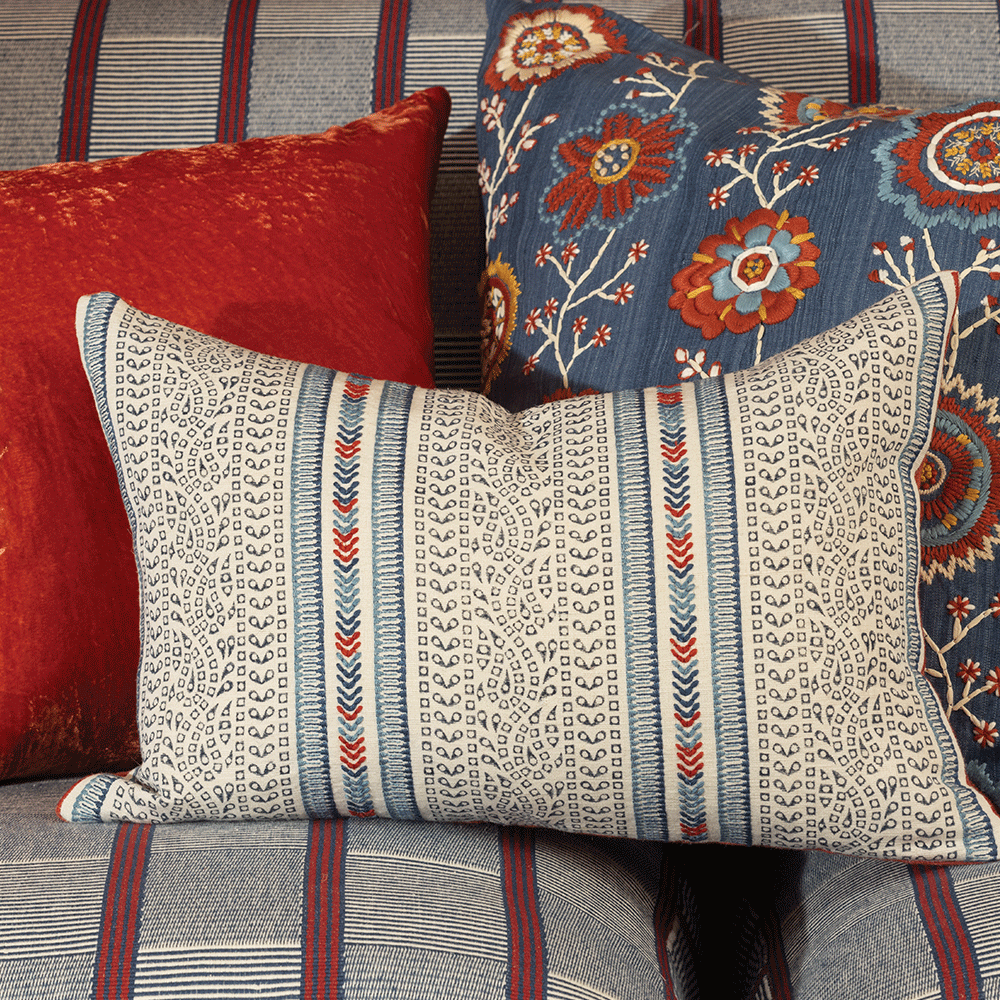 Poduszka Barrington Indigo 50 × 35