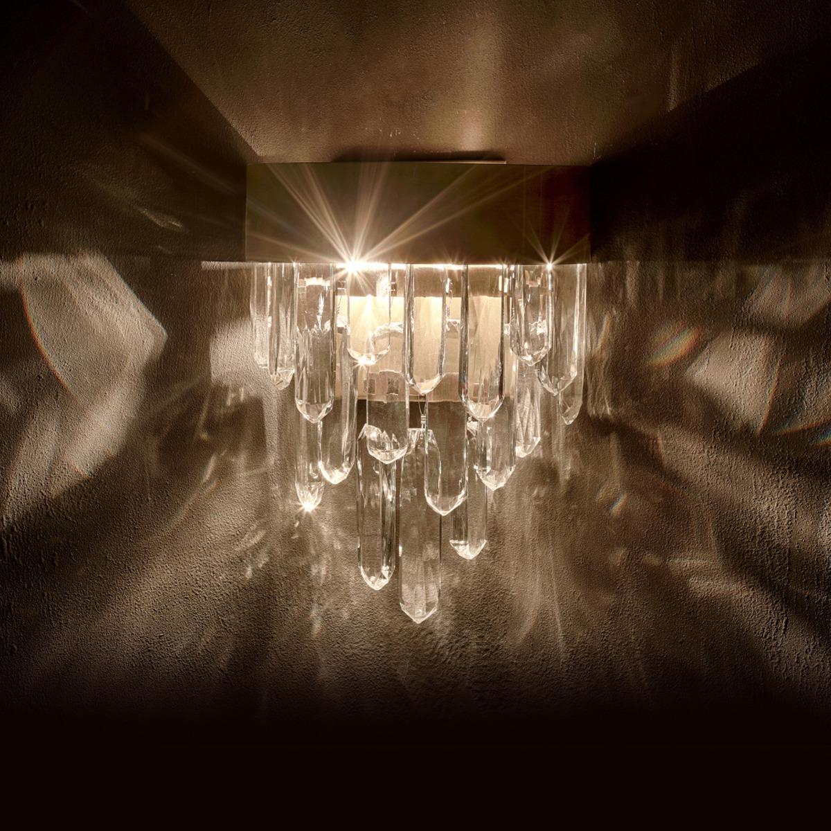 Kinkiet mosiężny Flow