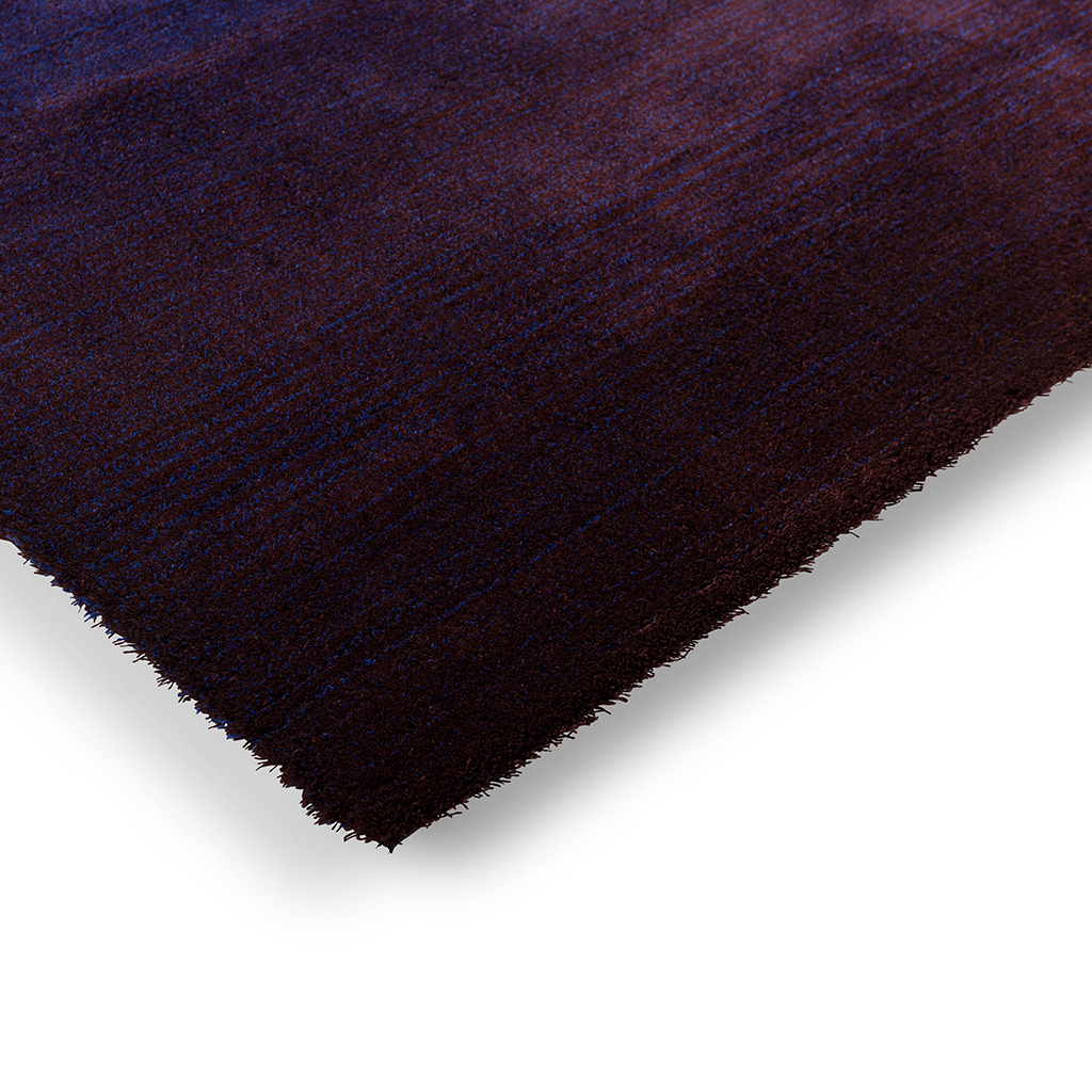 Dywan Shade Low electric blue/aub. 010118 | Rozmiar: 200 x 300 cm